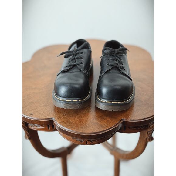 Dr. Martens Shoes - Dr. Martens Industrial Steel Toe Lace Up Loafers MIE England Women's 5 #0016
